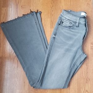 Grey Flare Jeans